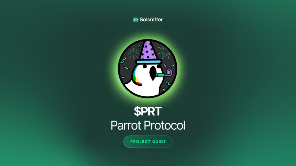 PARROT PROTOCOL $PRT CRYPTO PROJECT